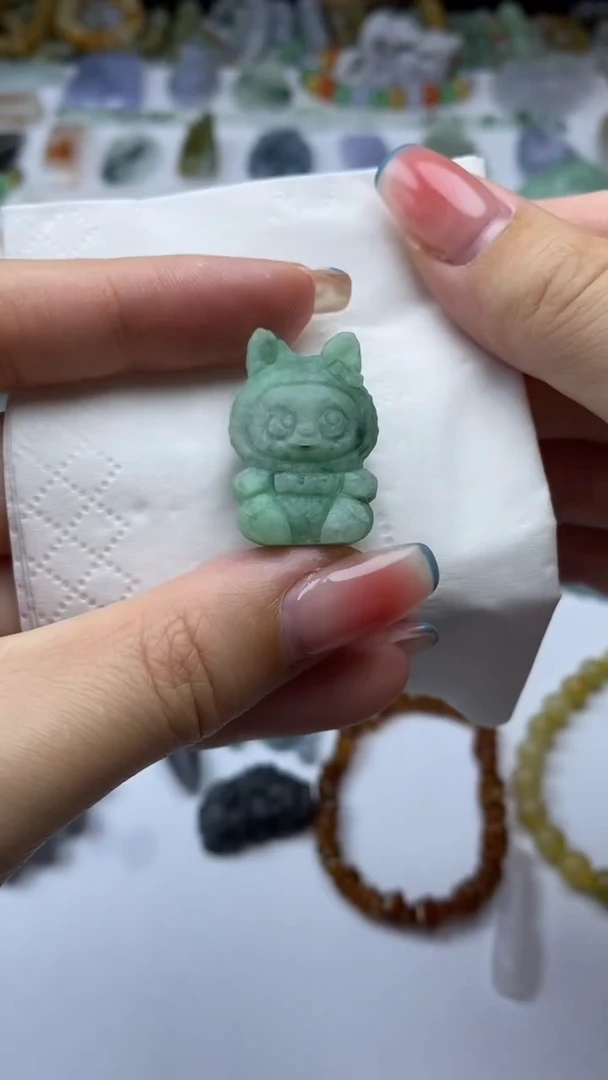 未镶嵌定制翡翠毛货定制不退不换