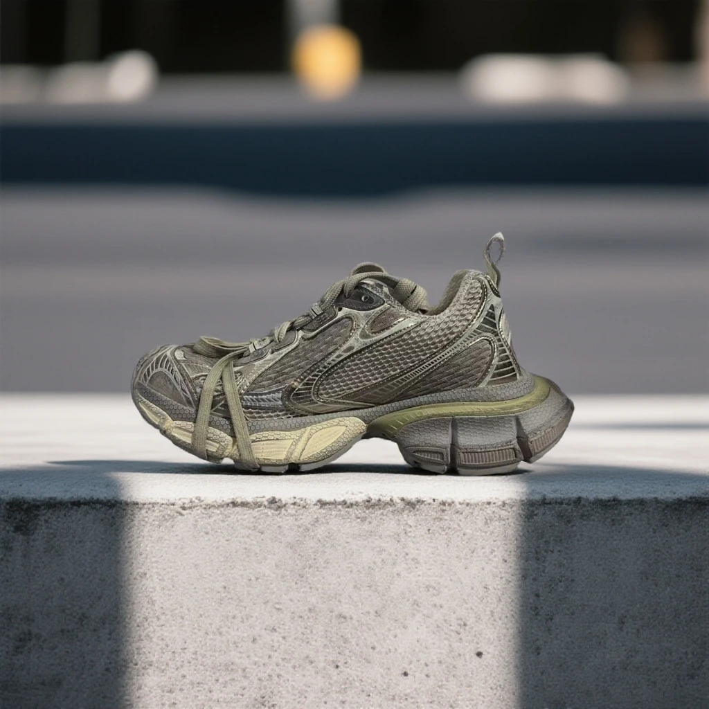 明星同款3xl做旧运动巴黎老爹鞋休闲鞋复古情侣款