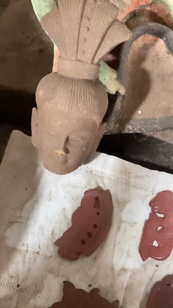 瓷片手工，手绘，瓷器6