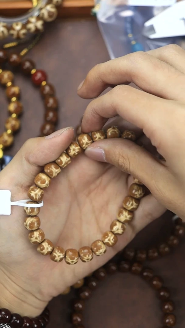 手串紫金鼠10MM鬼脸实心