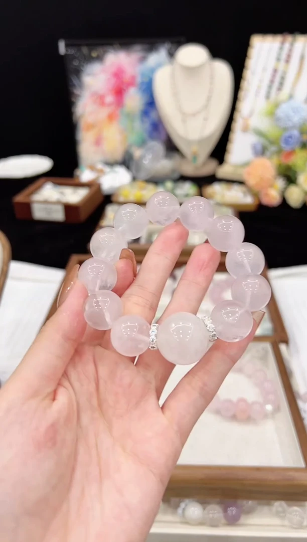 水晶手链未镶嵌天然水晶 多样性发货发其一 颜色微差