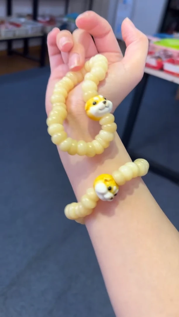 吊坠菩提根/象牙果12驼骨大肠鹿角根付旺财