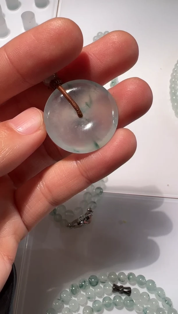 未镶嵌定制翡翠扣子