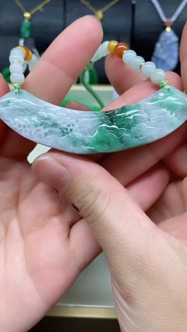 【闪购商品】翡翠项链未镶嵌吊坠