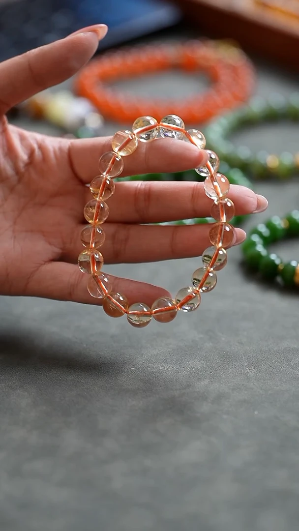 未镶嵌手链黄晶66250325-01