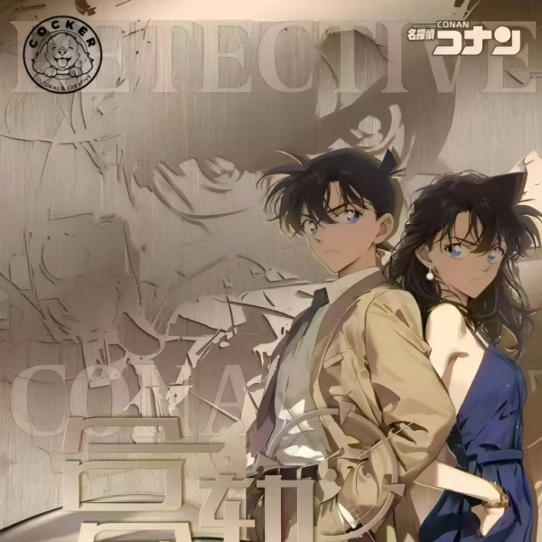 【盒拆】可卡文创 合金轨迹 名侦探柯南 动漫收藏卡牌盲盒 国产二创