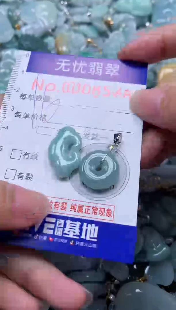 颈饰未镶嵌翡翠8548