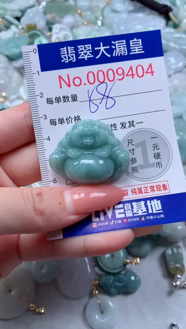 吊坠(不含链)未镶嵌翡翠9404