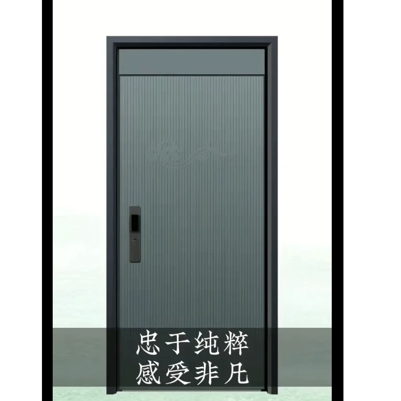 补差价安装链接单门子母门入户门铸铝门锌合金单门子母门