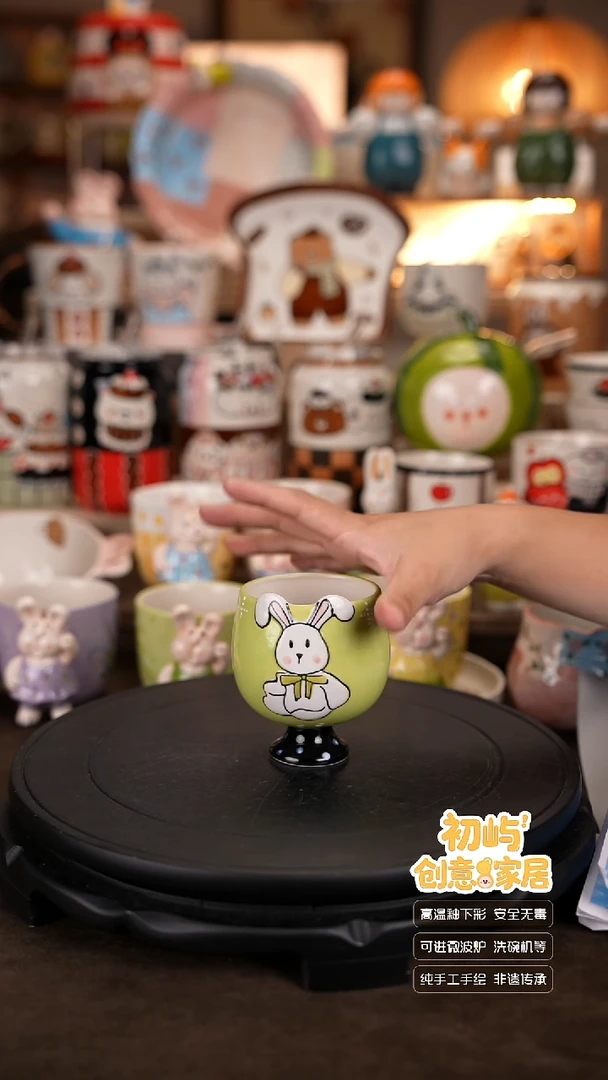 瓷初屿手工手绘餐具