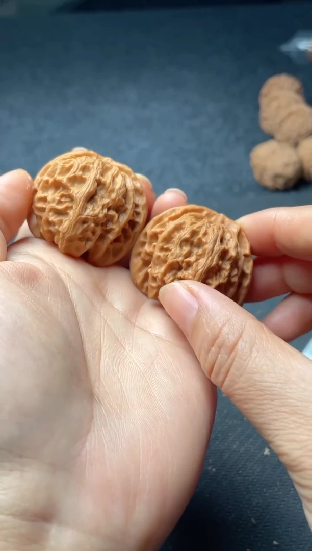 把件文玩核桃w217  苹果园 38尺