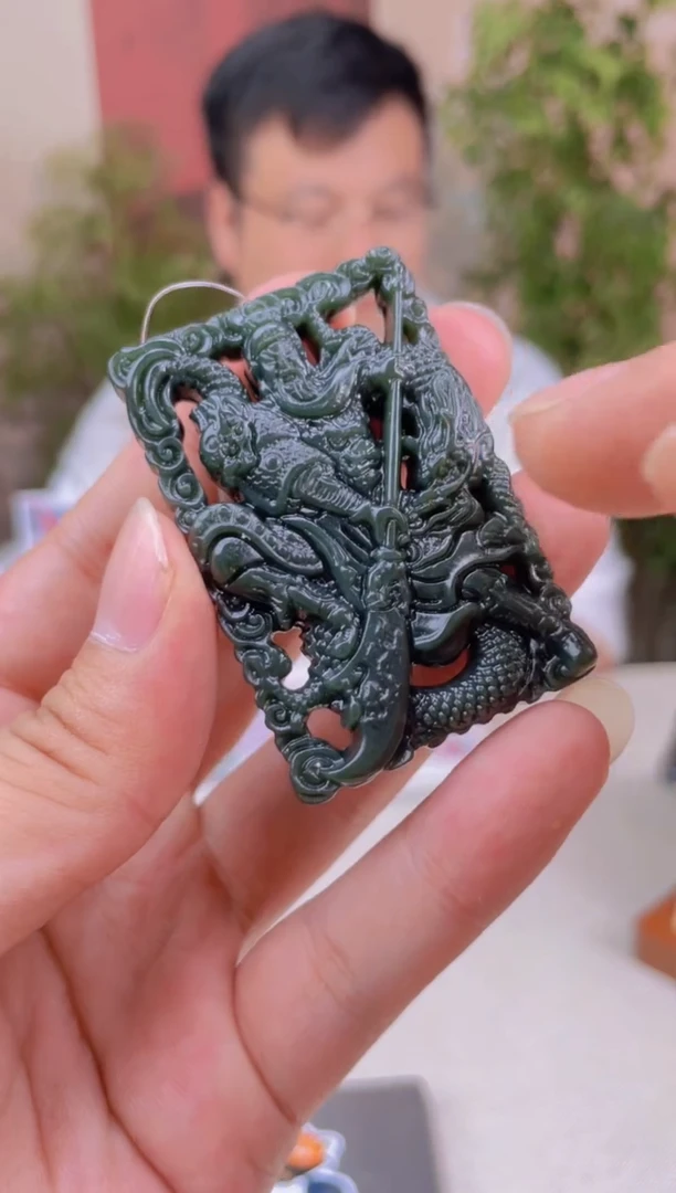 和田玉未镶嵌颈饰多样性拍一发一04043