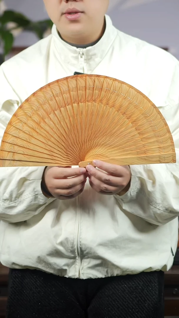 柏木（崖柏）546号陈化黑油原木甜香苏扇22cm
