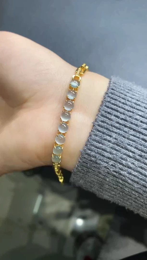 银S925镶嵌戒指翡翠53987