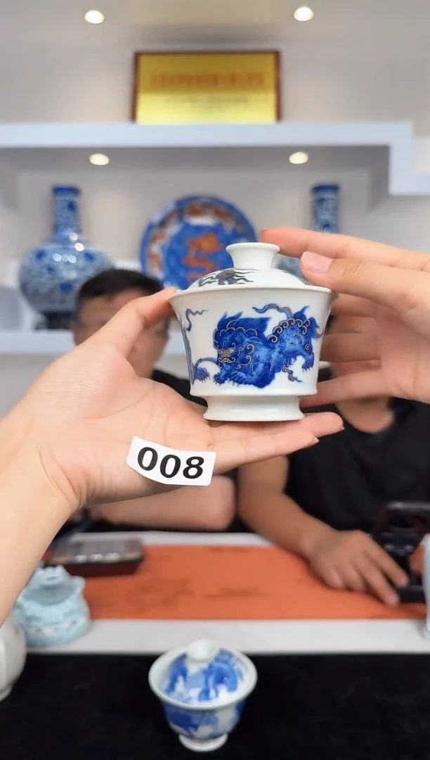 不***蒜JHCZ高端手作瓷器#008