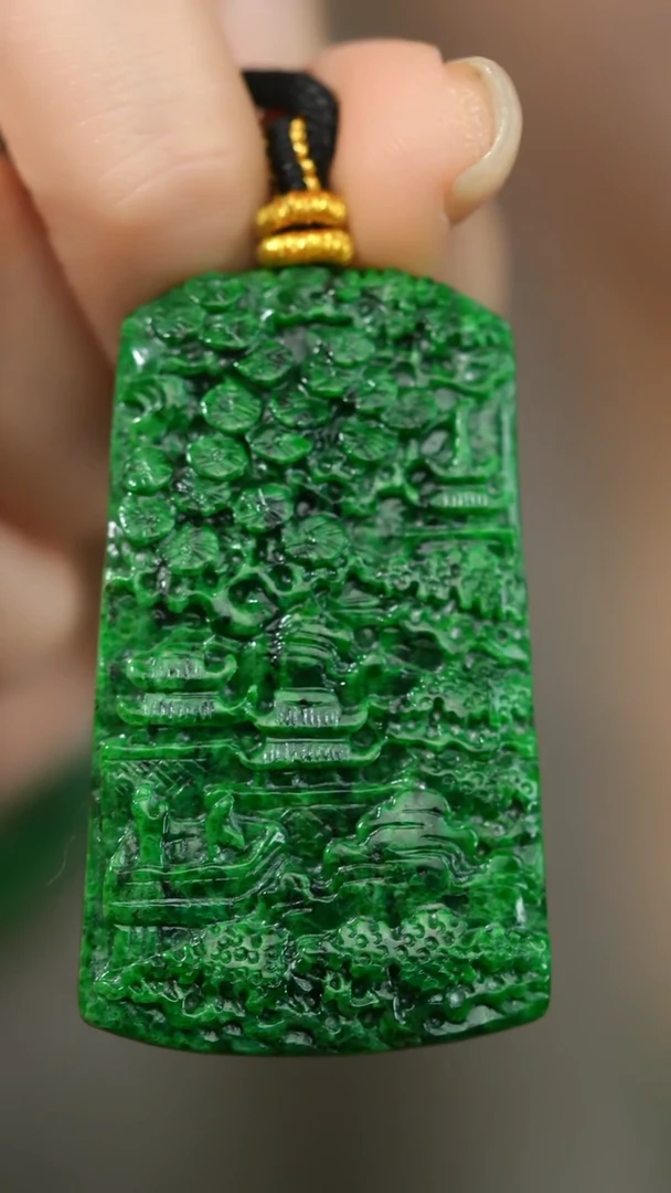 颈饰未镶嵌翡翠@YS008110403@