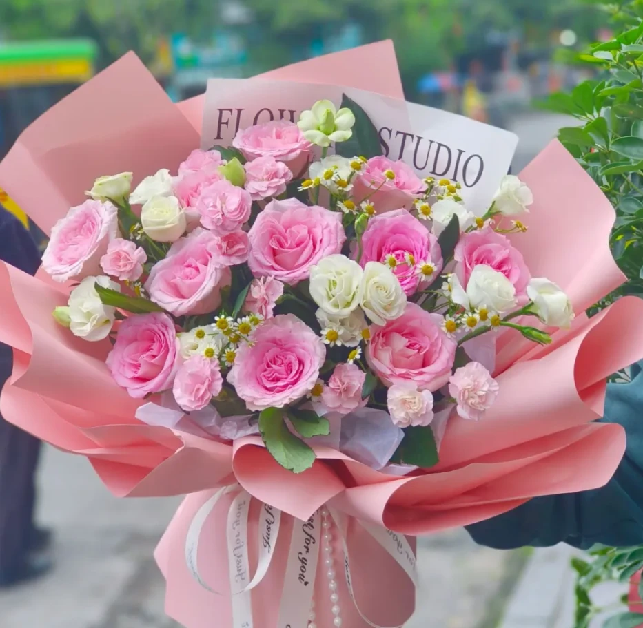 【源头优选】任意单头玫瑰+多丁任意2单鲜花包邮 发货后不支持退款