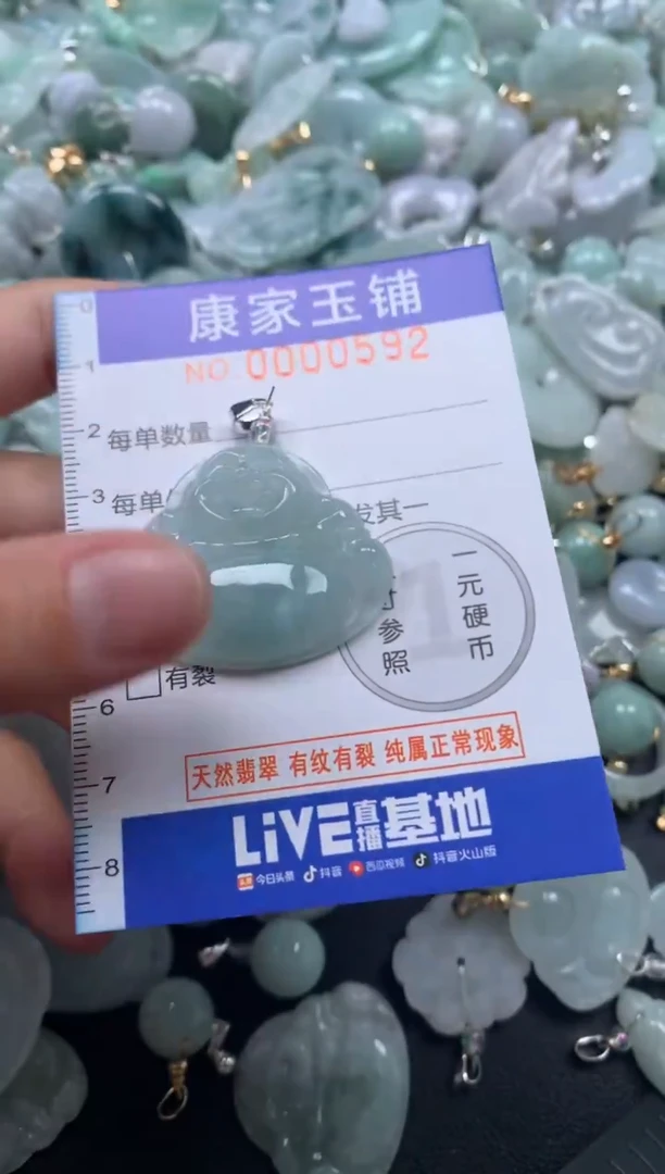 颈饰未镶嵌翡翠592