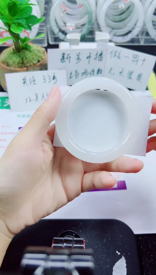 未镶嵌手镯石英质玉233-53/54