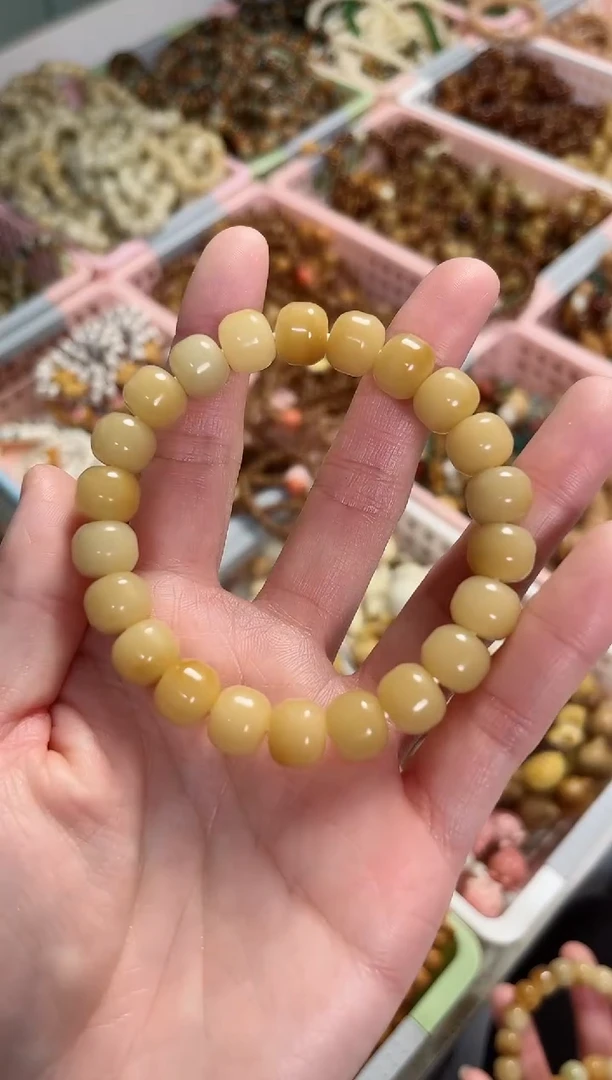 【闪购商品】菩提根/象牙果手串炭烤汉堡珠