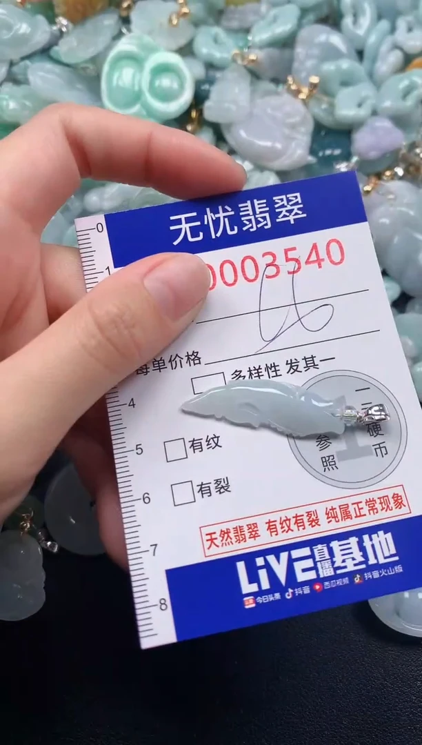 颈饰未镶嵌翡翠3540