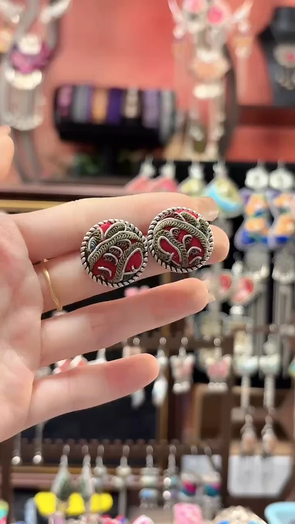 织绣 云织谣民族风精美饰品   24