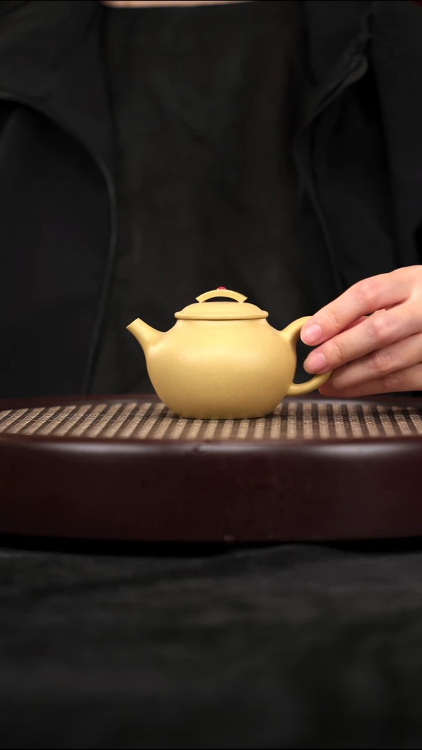茶壶紫砂懿堂紫砂壶31 本绿 吉祥二式