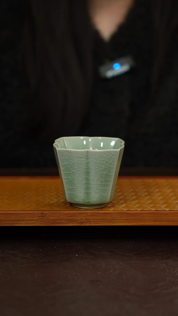 摆件陶原矿原釉汝宋汝瓷