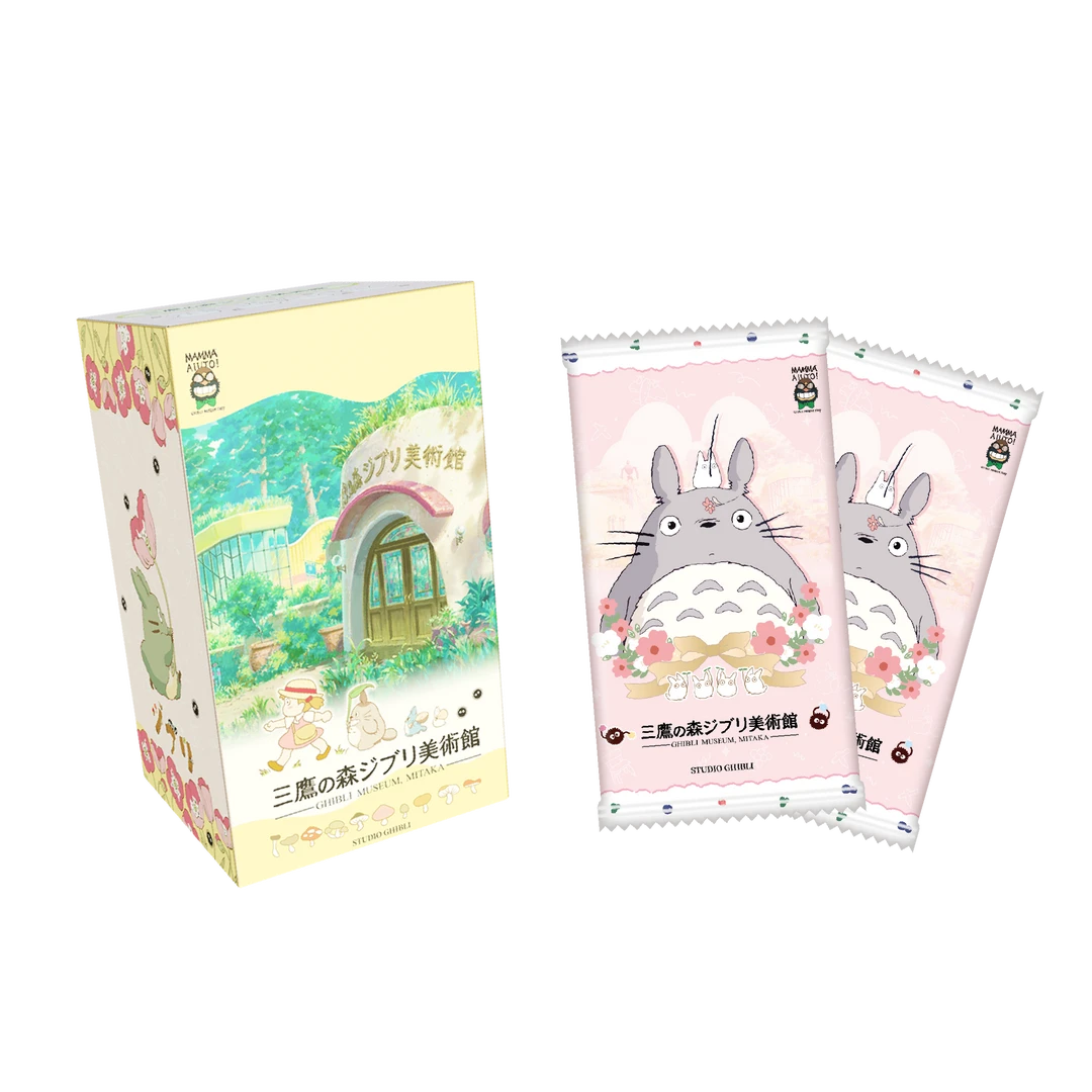 豆【芙芙吃吃】三鹰美术馆宫崎骏二弹 国卡二创收藏卡牌盲盒(代拆)