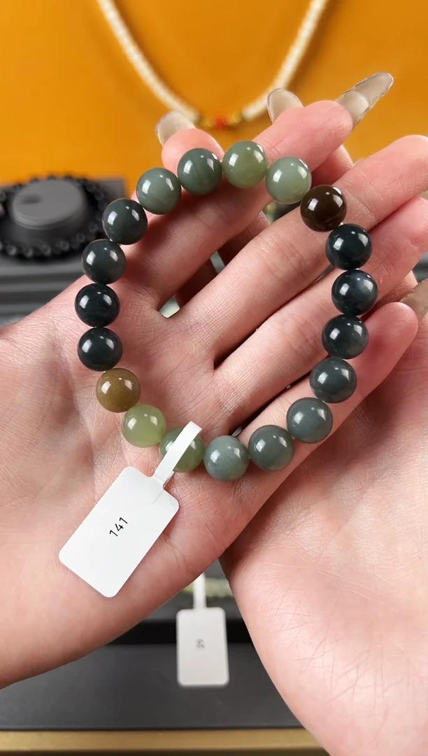 未镶嵌手串和田玉141楼兰卡10mm