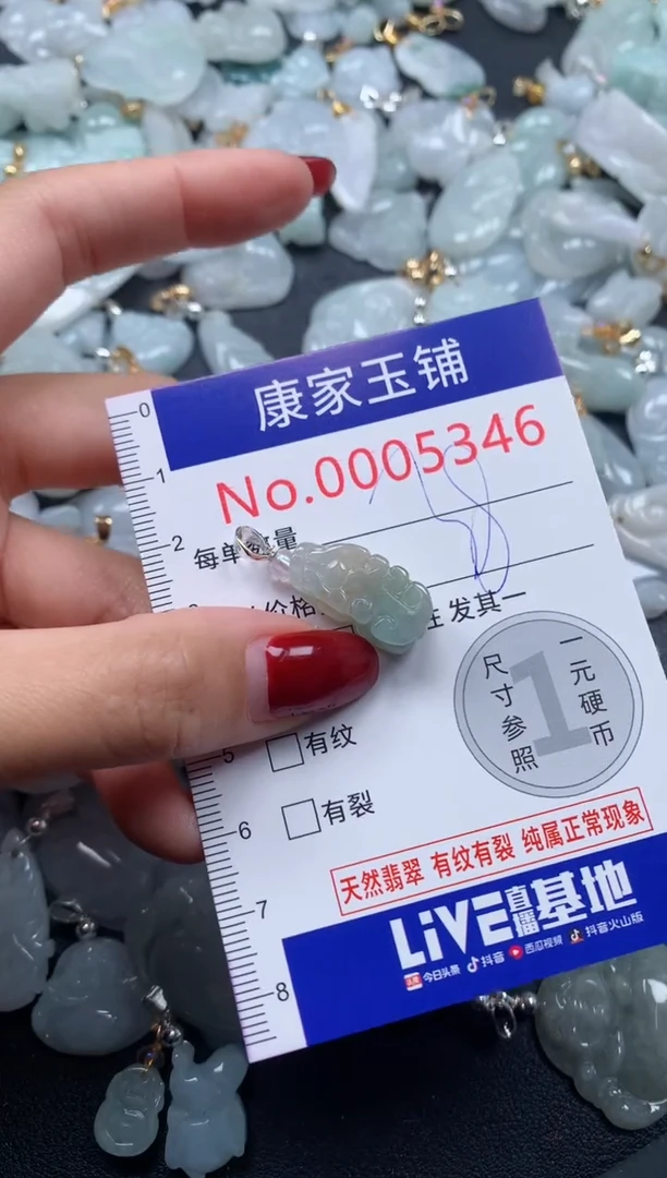 颈饰未镶嵌翡翠5346