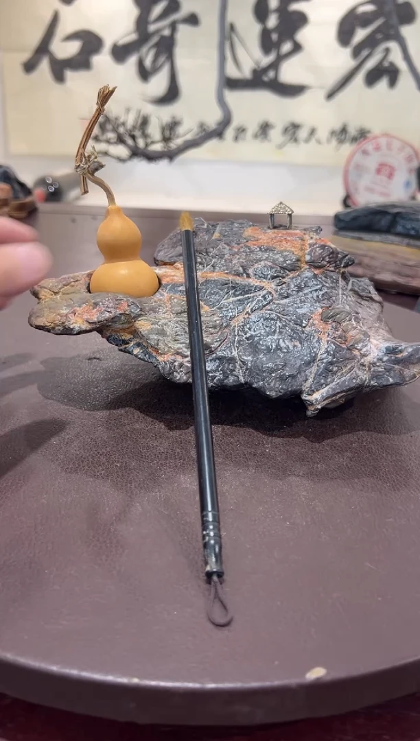 ?**。意境典雅砚台烟缸香炉摆件