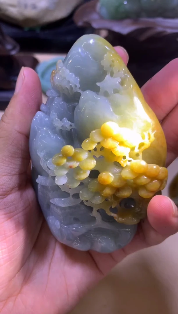 未镶嵌摆件翡翠用****3翡翠摆件
