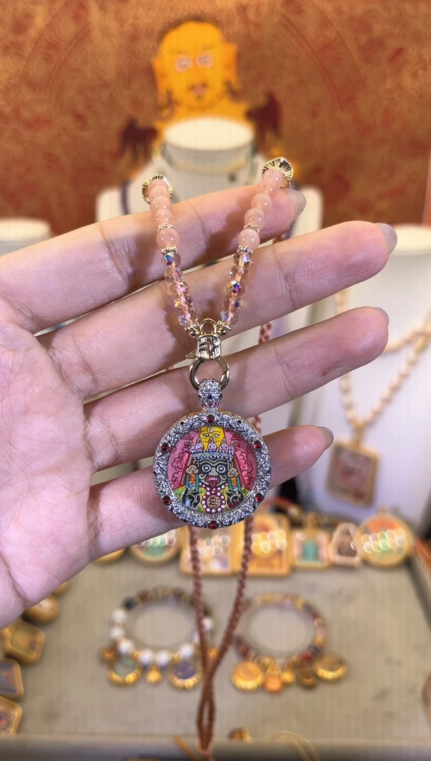 【闪购商品】吊坠扎基拉姆纯手绘唐卡