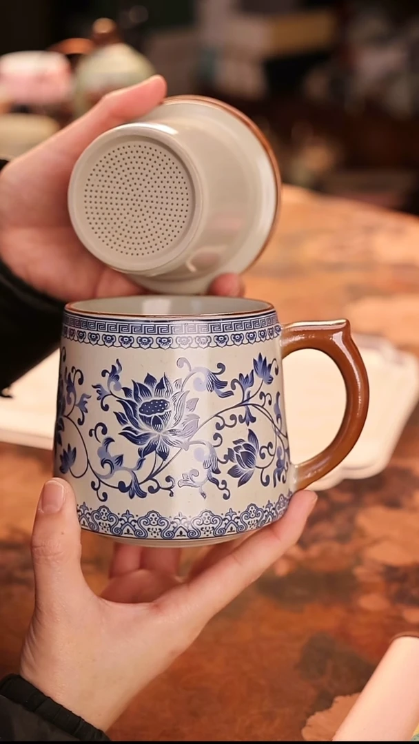 陶瓷茶具（无礼盒无茶盘）@@A10736