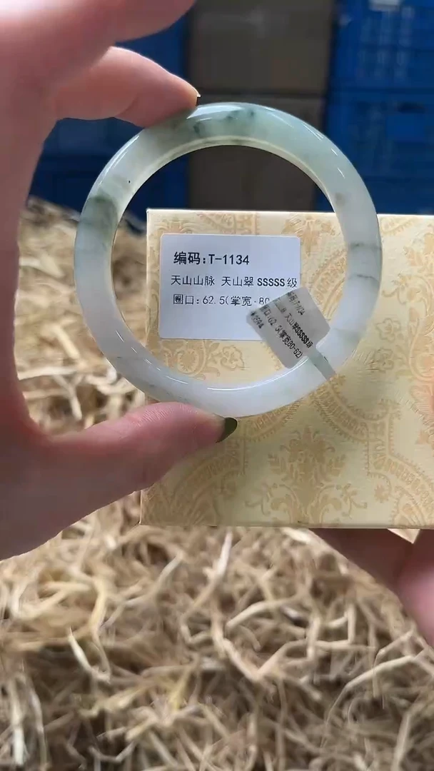 未镶嵌手镯石英质玉T1134