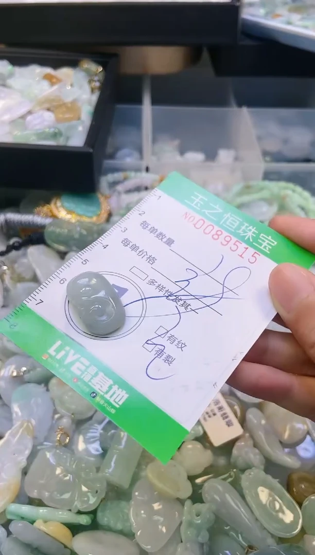 翡翠未镶嵌颈饰闪购0089515