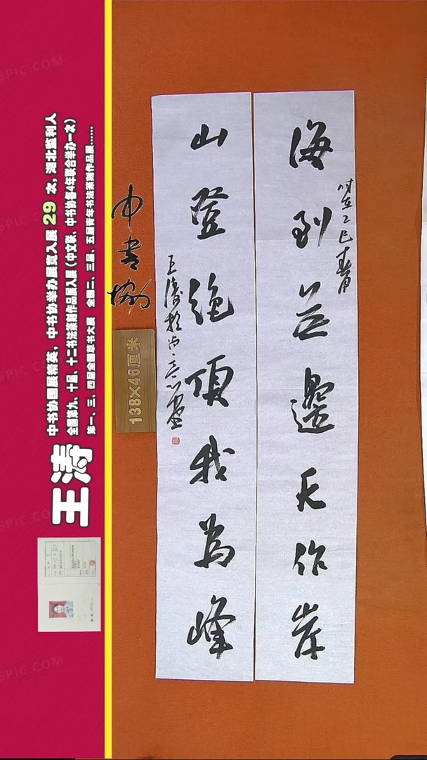 【闪购商品】书法31E王涛书法作品