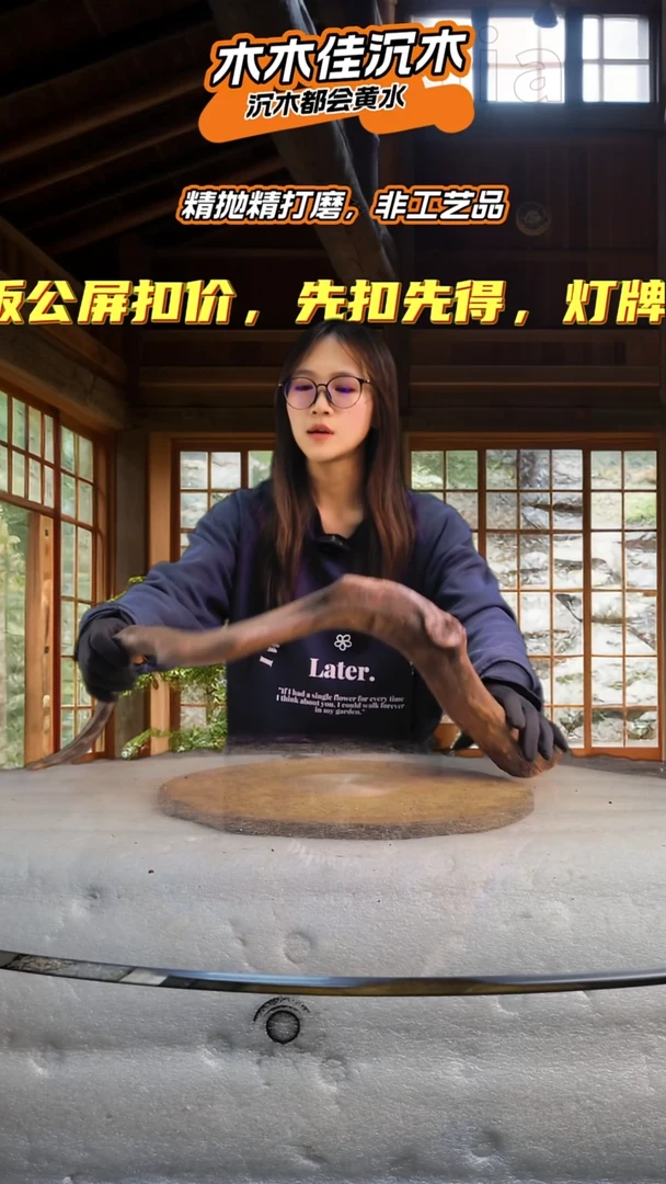 老*木木佳沉木鱼缸造景744