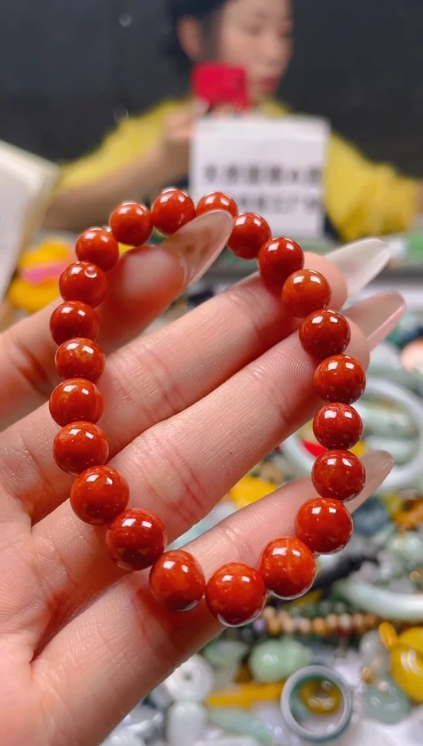 【闪购商品】翡翠颈饰未镶嵌8-9MM/D/翡翠A货一图一物