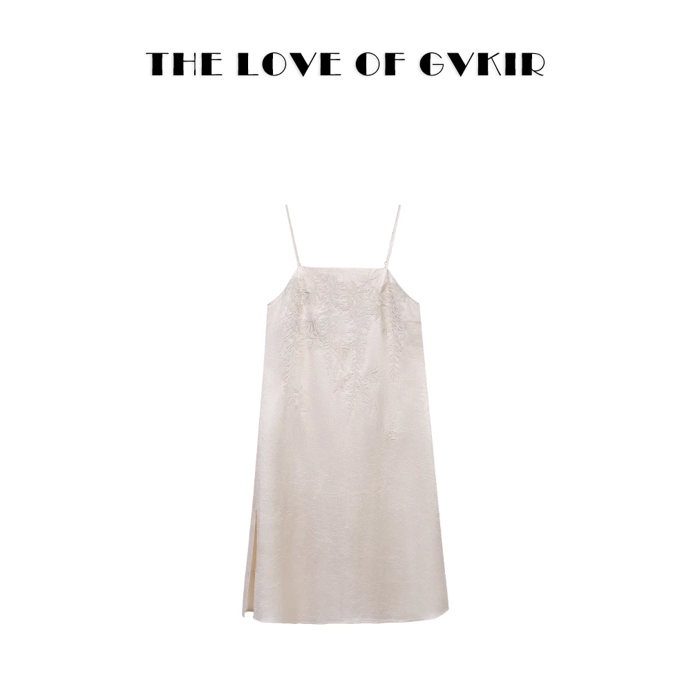 【方圆专属】灿灿新国风新中式夏季刺绣吊带裙G242168