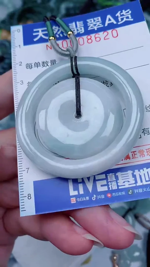 翡翠未镶嵌颈饰00008620