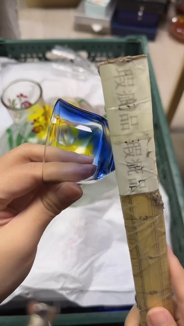 手工艺品玻璃橙*梨562