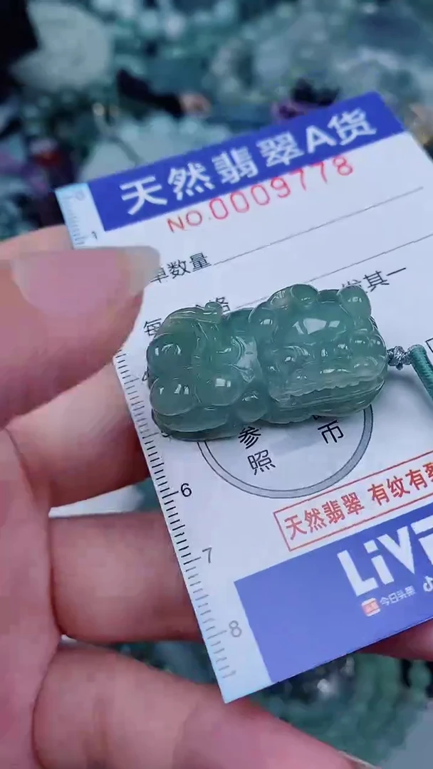 翡翠未镶嵌颈饰00009778