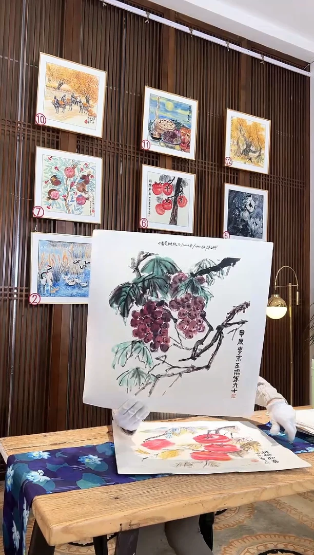 版画版画耿玉琨名章限量版画S