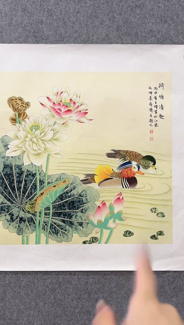 国画王辉-4平尺-花鸟国画