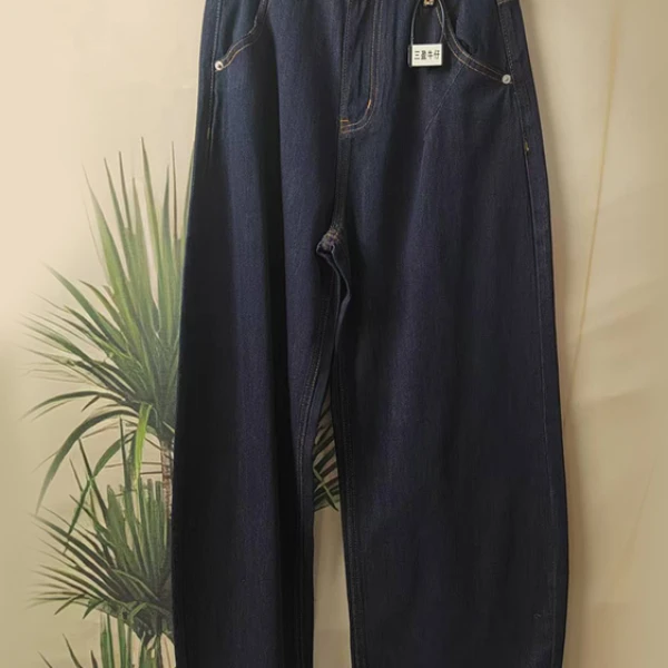 GD 【D10】秋季新款弯刀牛仔裤奶奶裤香蕉裤