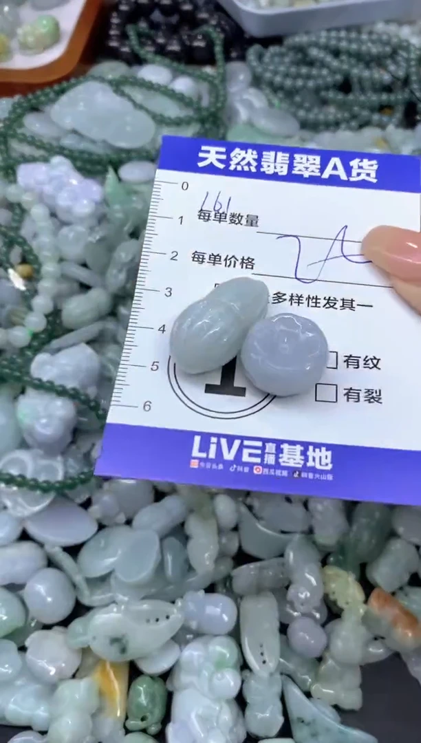 颈饰未镶嵌翡翠天然翡翠A货批量多样性发一件