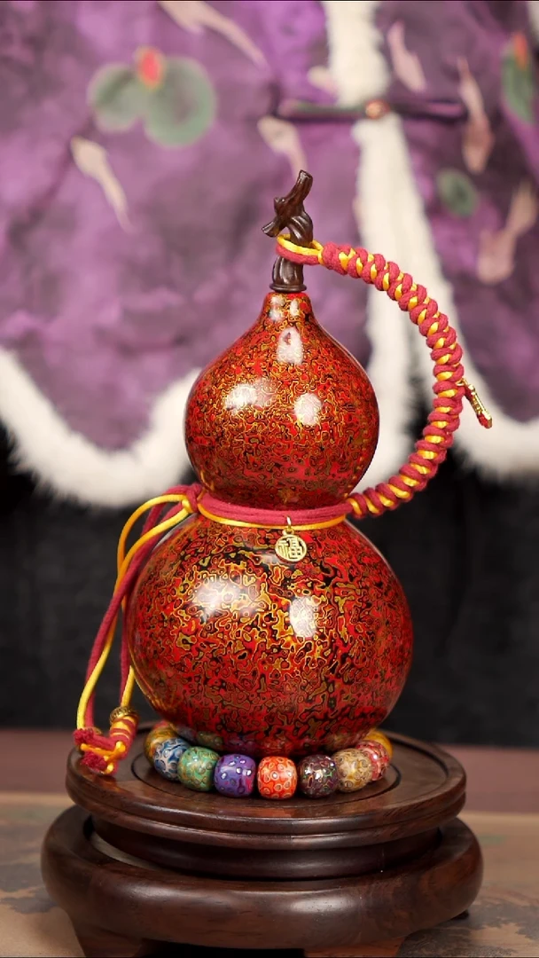 【闪购商品】130易林高端工艺大漆酒葫芦--468