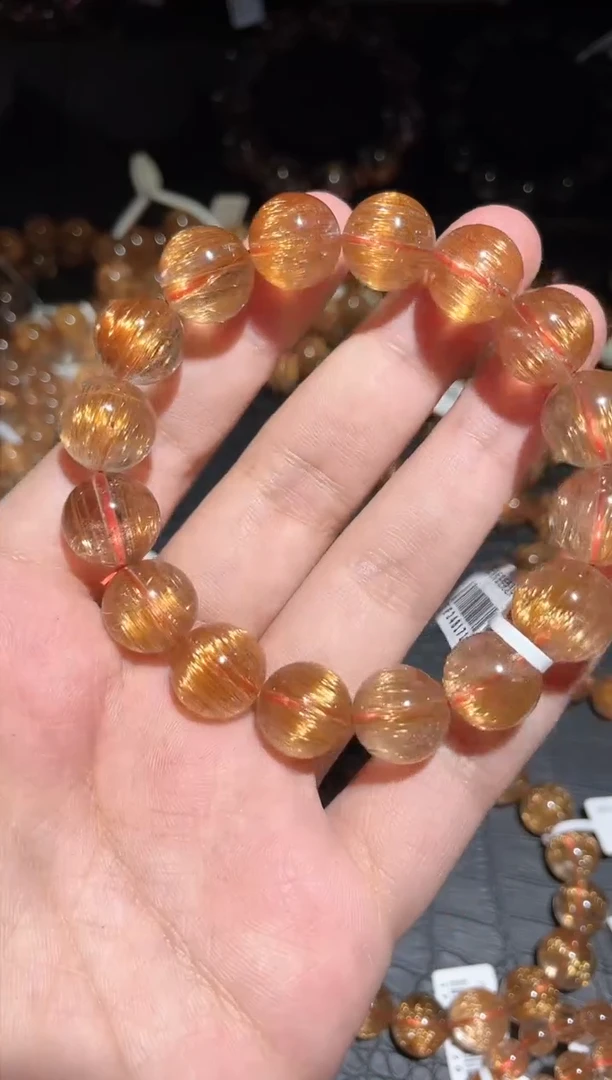 【闪购商品】水晶手链未镶嵌发晶单圈A13（多样性发其一）